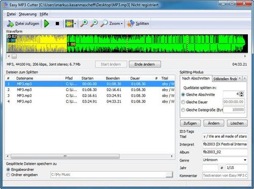 Easy MP3 Cutter