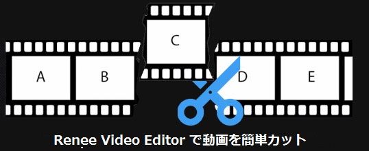 Renee Video Editor で動画を簡単カット